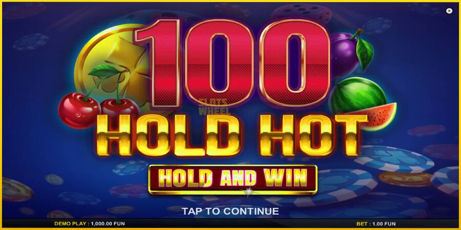 Картинка 1 ігрового апарату 100 Hold Hot Hold and Win