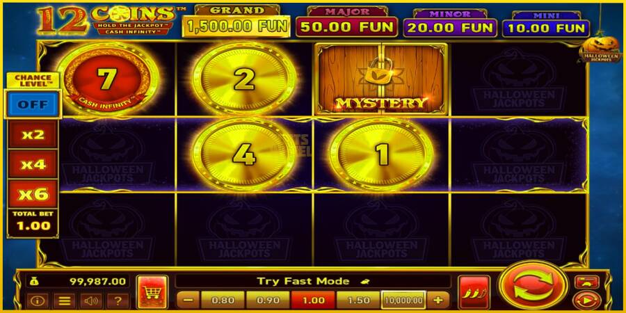 Картинка 3 ігрового апарату 12 Coins Grand Gold Edition Halloween Jackpots