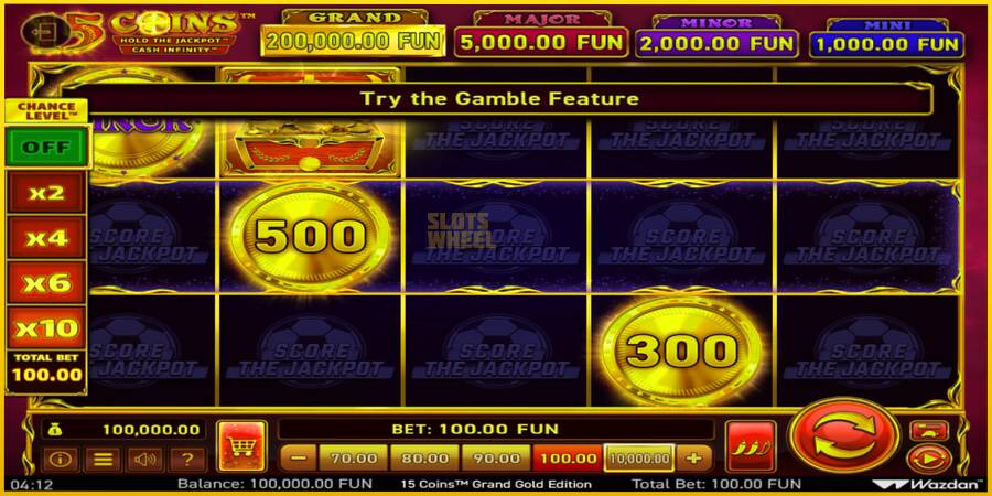 Картинка 2 ігрового апарату 15 Coins Grand Gold Edition Score The Jackpot