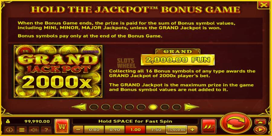 Картинка 5 ігрового апарату 16 Coins Grand Gold Edition Halloween Jackpots