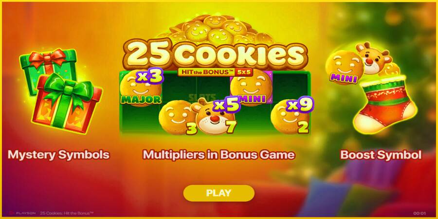 Картинка 1 ігрового апарату 25 Cookies: Hit the Bonus