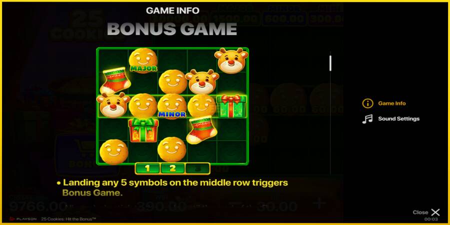 Картинка 6 ігрового апарату 25 Cookies: Hit the Bonus