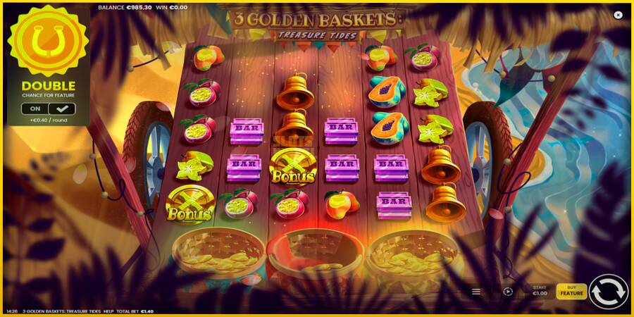 Картинка 4 ігрового апарату 3 Golden Baskets: Treasure Tides