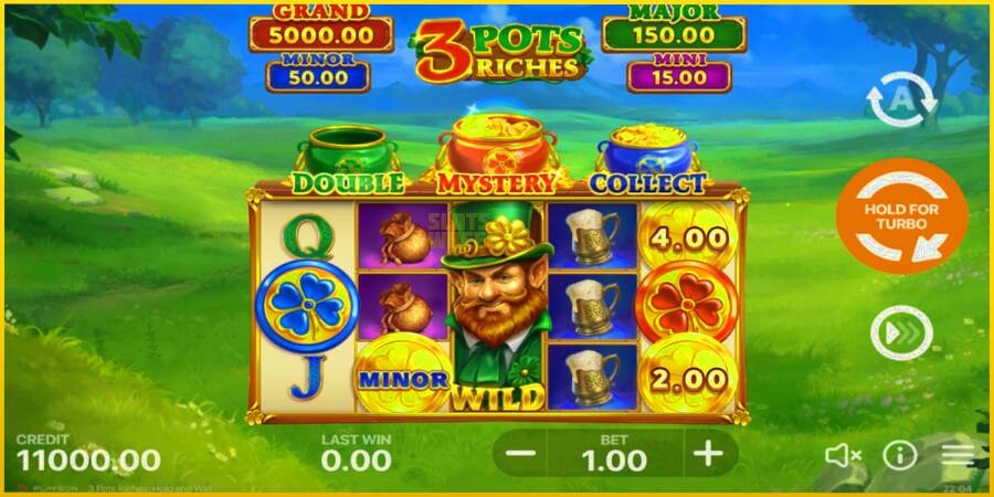 Картинка 2 ігрового апарату 3 Pots Riches: Hold and Win