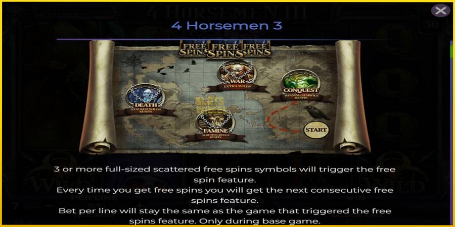 Картинка 4 ігрового апарату 4 Horsemen III