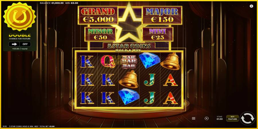 Картинка 2 ігрового апарату 5 Star Coins: Hold & Win