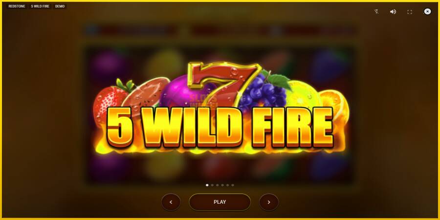 Картинка 1 ігрового апарату 5 Wild Fire