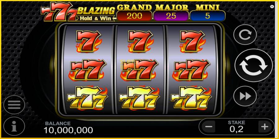 Картинка 1 ігрового апарату 777 Blazing Hold & Win