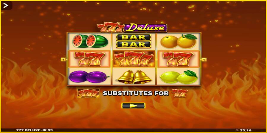 Картинка 1 ігрового апарату 777 Deluxe Jackpot King