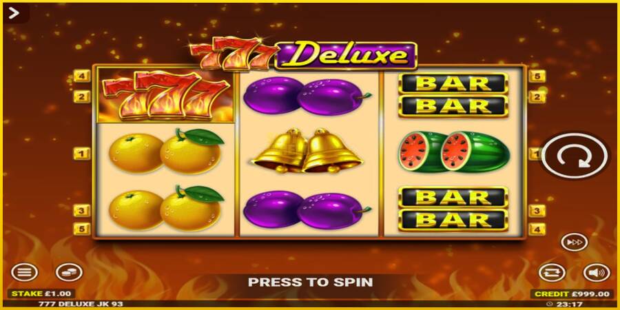 Картинка 2 ігрового апарату 777 Deluxe Jackpot King