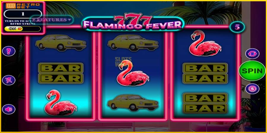 Картинка 3 ігрового апарату 777 - Flamingo Fever