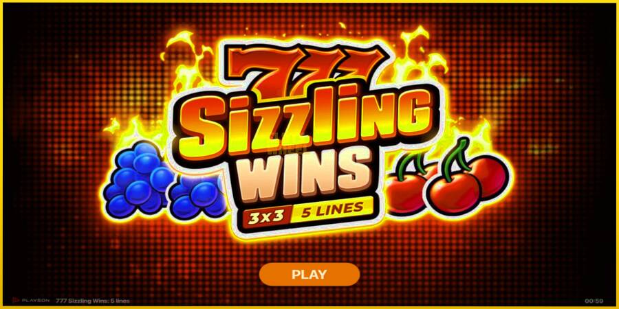 Картинка 1 ігрового апарату 777 Sizzling Wins: 5 Lines