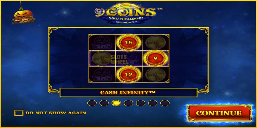 Картинка 1 ігрового апарату 9 Coins Grand Diamond Edition Halloween Jackpots