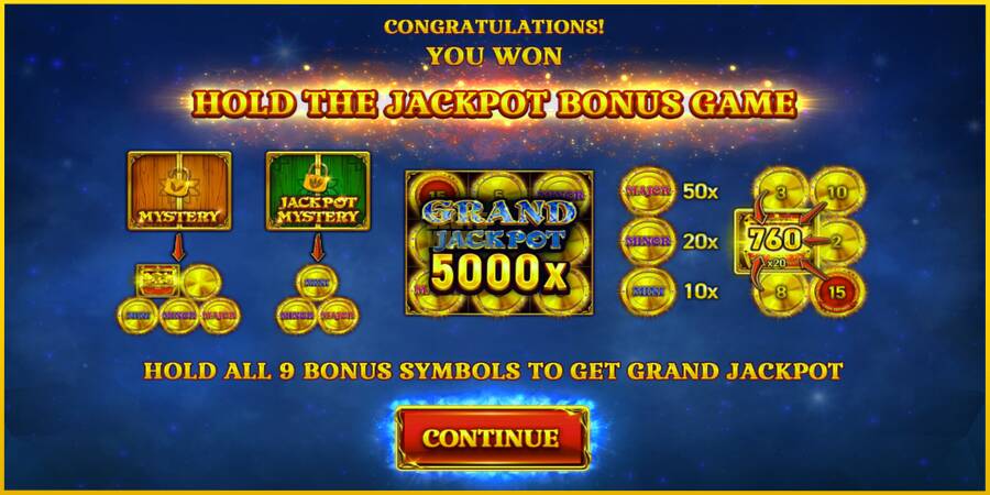 Картинка 3 ігрового апарату 9 Coins Grand Diamond Edition Halloween Jackpots