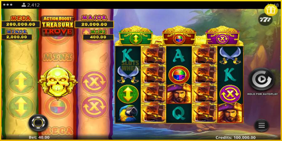 Картинка 2 ігрового апарату Action Boost Treasure Trove