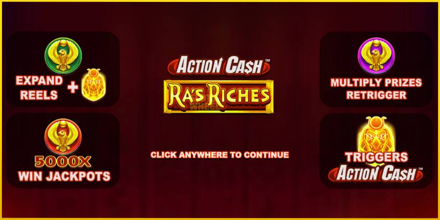 Картинка 1 ігрового апарату Action Cash Ras Riches