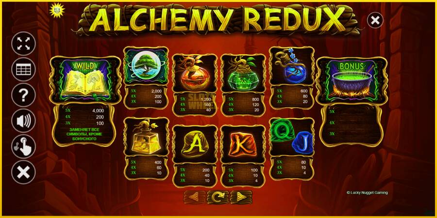 Картинка 6 ігрового апарату Alchemy Redux