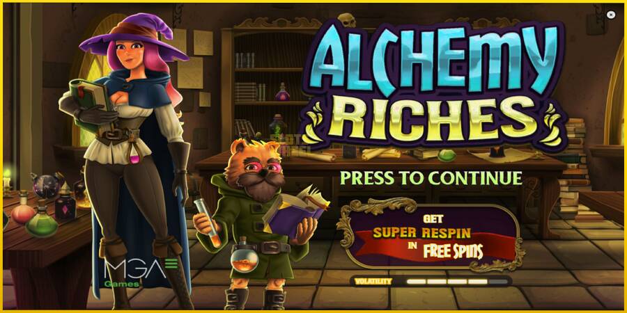 Картинка 1 ігрового апарату Alchemy Riches