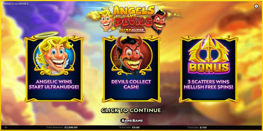 Картинка 1 ігрового апарату Angels vs Devils