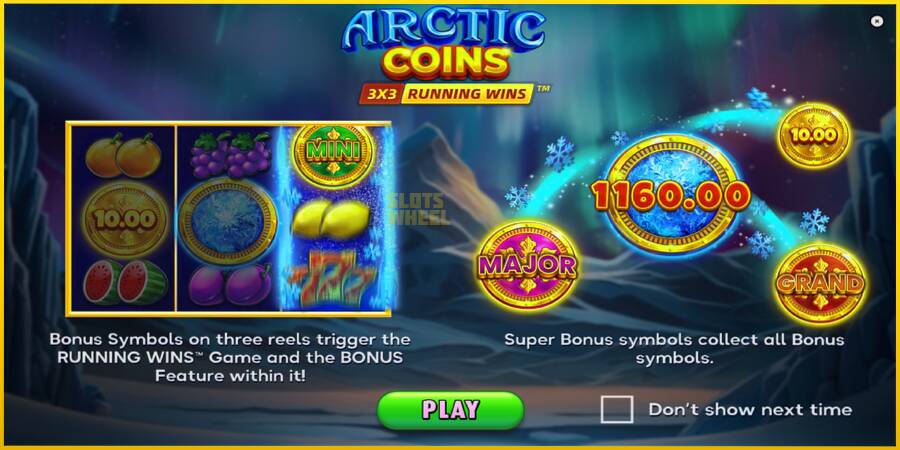 Картинка 1 ігрового апарату Arctic Coins