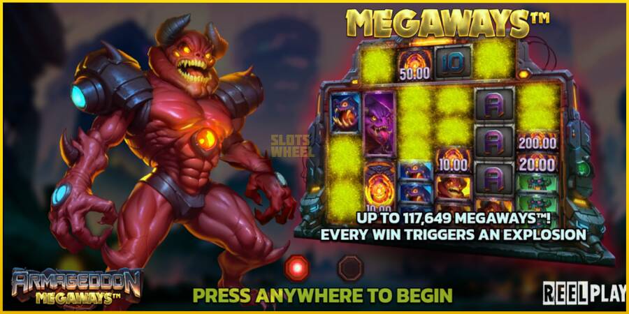 Картинка 1 ігрового апарату Armageddon Megaways