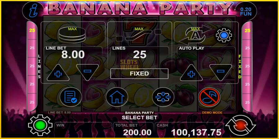 Картинка 4 ігрового апарату Banana Party