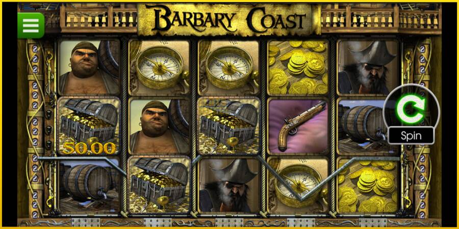 Картинка 2 ігрового апарату Barbary Coast