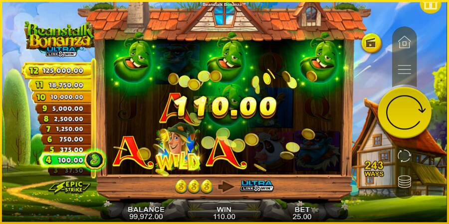 Картинка 4 ігрового апарату Beanstalk Bonanza