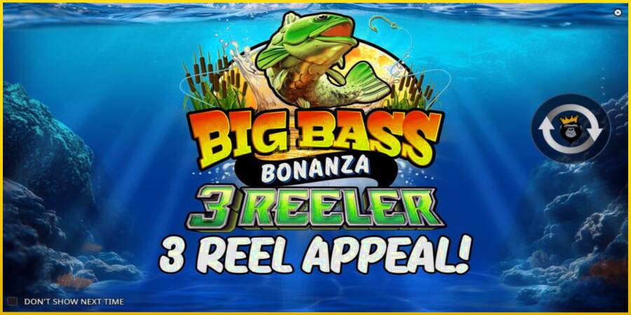 Картинка 1 ігрового апарату Big Bass Bonanza 3 Reeler