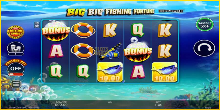 Картинка 2 ігрового апарату Big Big Fishing Fortune