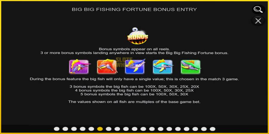 Картинка 6 ігрового апарату Big Big Fishing Fortune