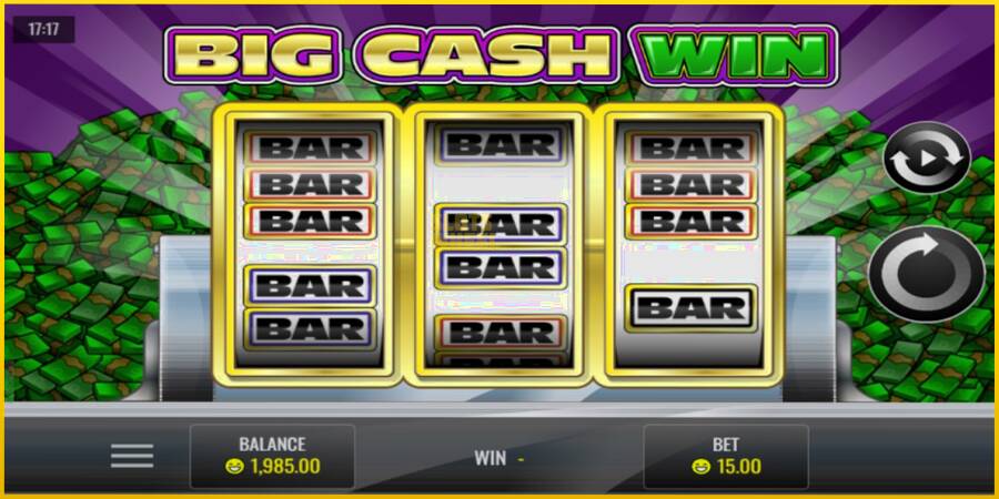 Картинка 1 ігрового апарату Big Cash Win