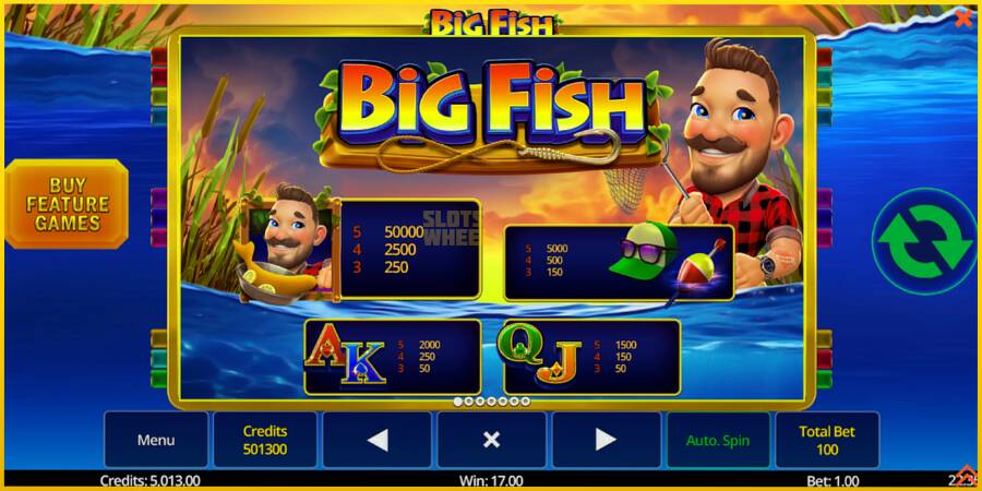 Картинка 5 ігрового апарату Big Fish