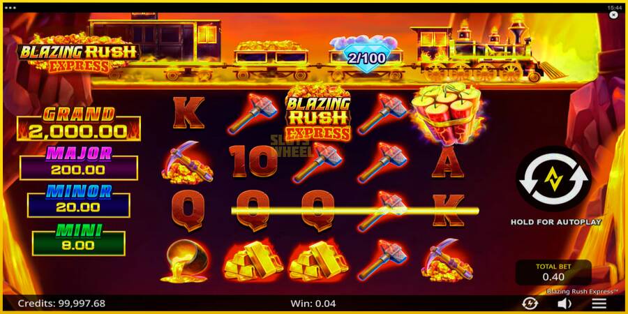 Картинка 4 ігрового апарату Blazing Rush Express