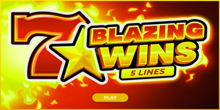 Картинка 1 ігрового апарату Blazing Wins