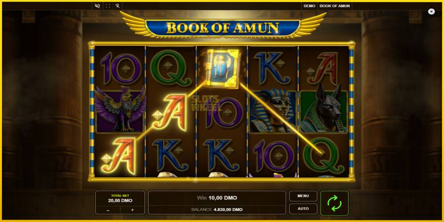 Картинка 4 ігрового апарату Book of Amun