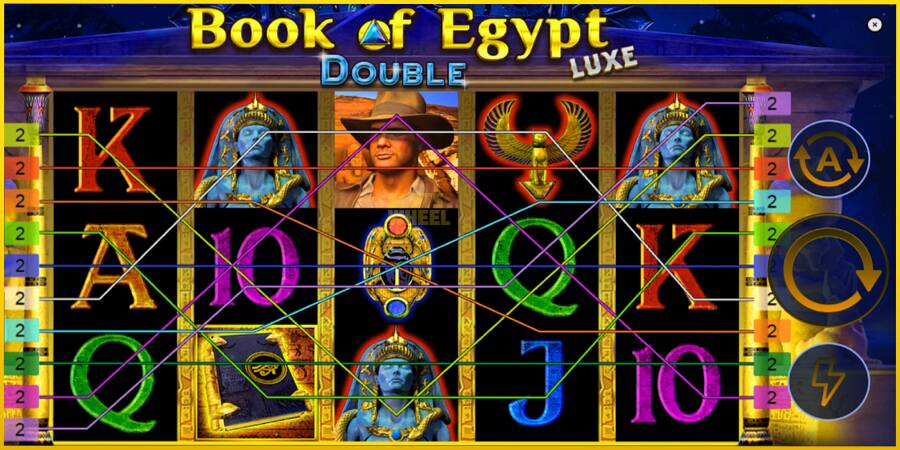 Картинка 1 ігрового апарату Book of Egypt Double Luxe