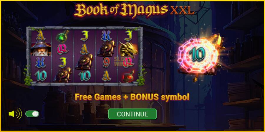 Картинка 1 ігрового апарату Book of Magus XXL