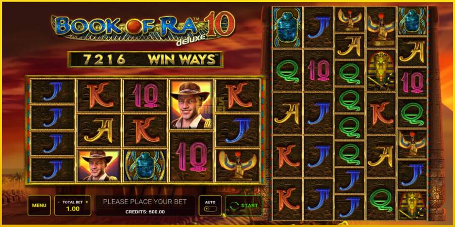 Картинка 1 ігрового апарату Book of Ra Deluxe 10 Win Ways