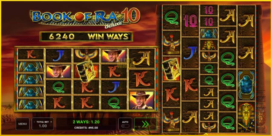 Картинка 2 ігрового апарату Book of Ra Deluxe 10 Win Ways