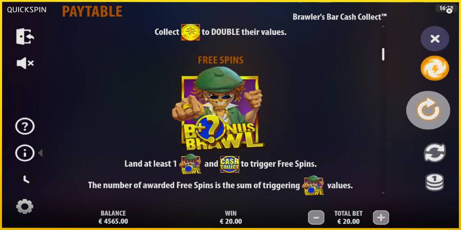 Картинка 5 ігрового апарату Brawlers Bar Cash Collect