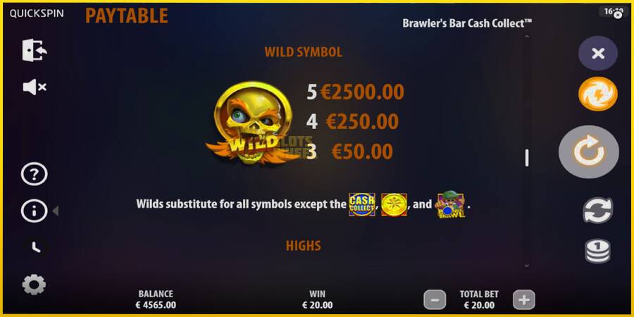 Картинка 6 ігрового апарату Brawlers Bar Cash Collect