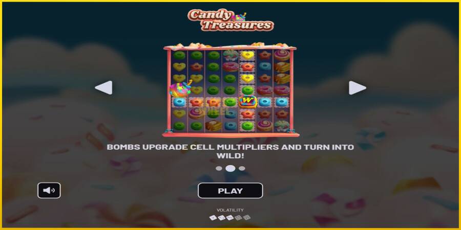 Картинка 1 ігрового апарату Candy Treasures