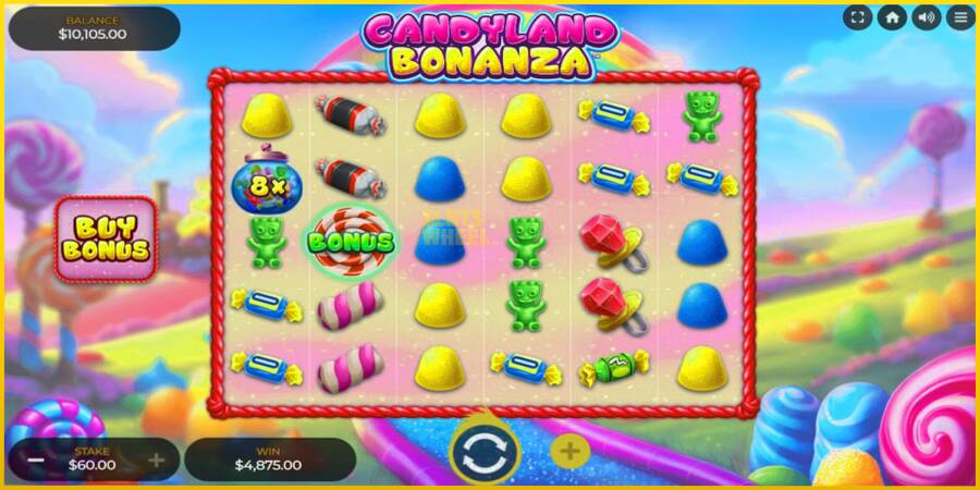 Картинка 1 ігрового апарату Candyland Bonanza