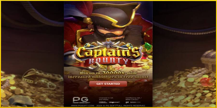 Картинка 1 ігрового апарату Captains Bounty