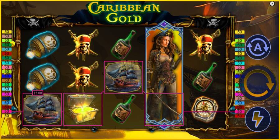 Картинка 2 ігрового апарату Caribbean Gold.