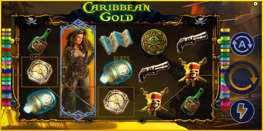 Картинка 4 ігрового апарату Caribbean Gold.