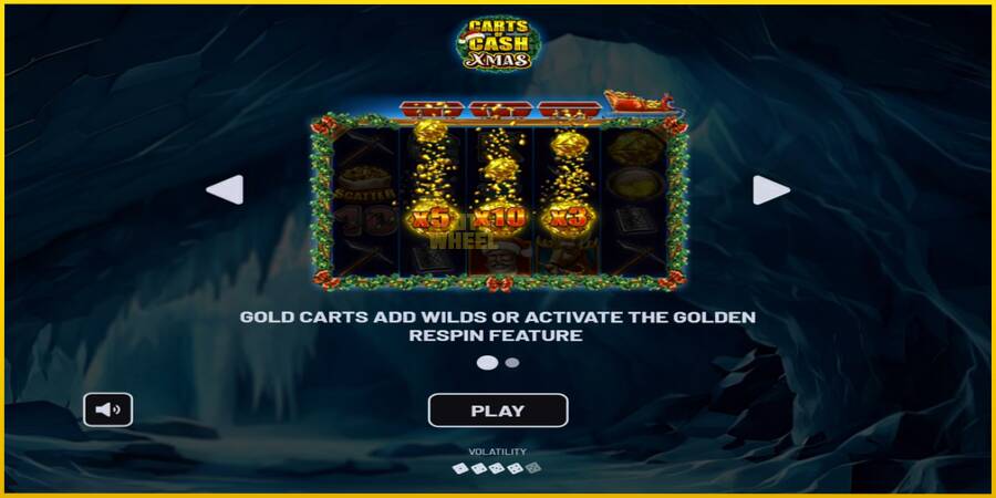 Картинка 1 ігрового апарату Carts of Cash Xmas