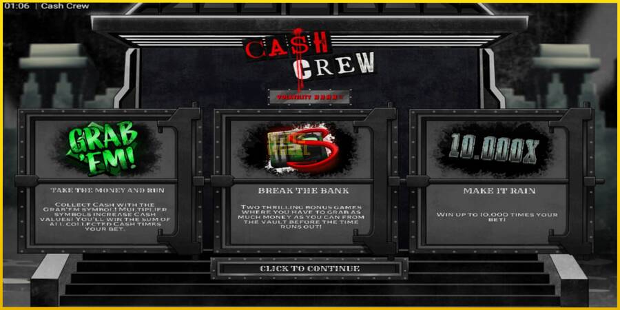 Картинка 1 ігрового апарату Cash Crew