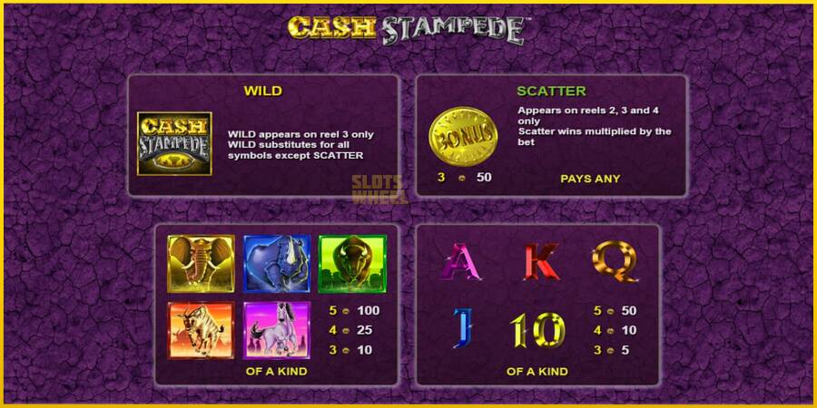 Картинка 2 ігрового апарату Cash Stampede